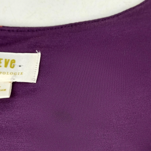 Anthropologie Maeve Women Beloved Floral Dress Size S Feminine Stretch Tie Front - Picture 14 of 16